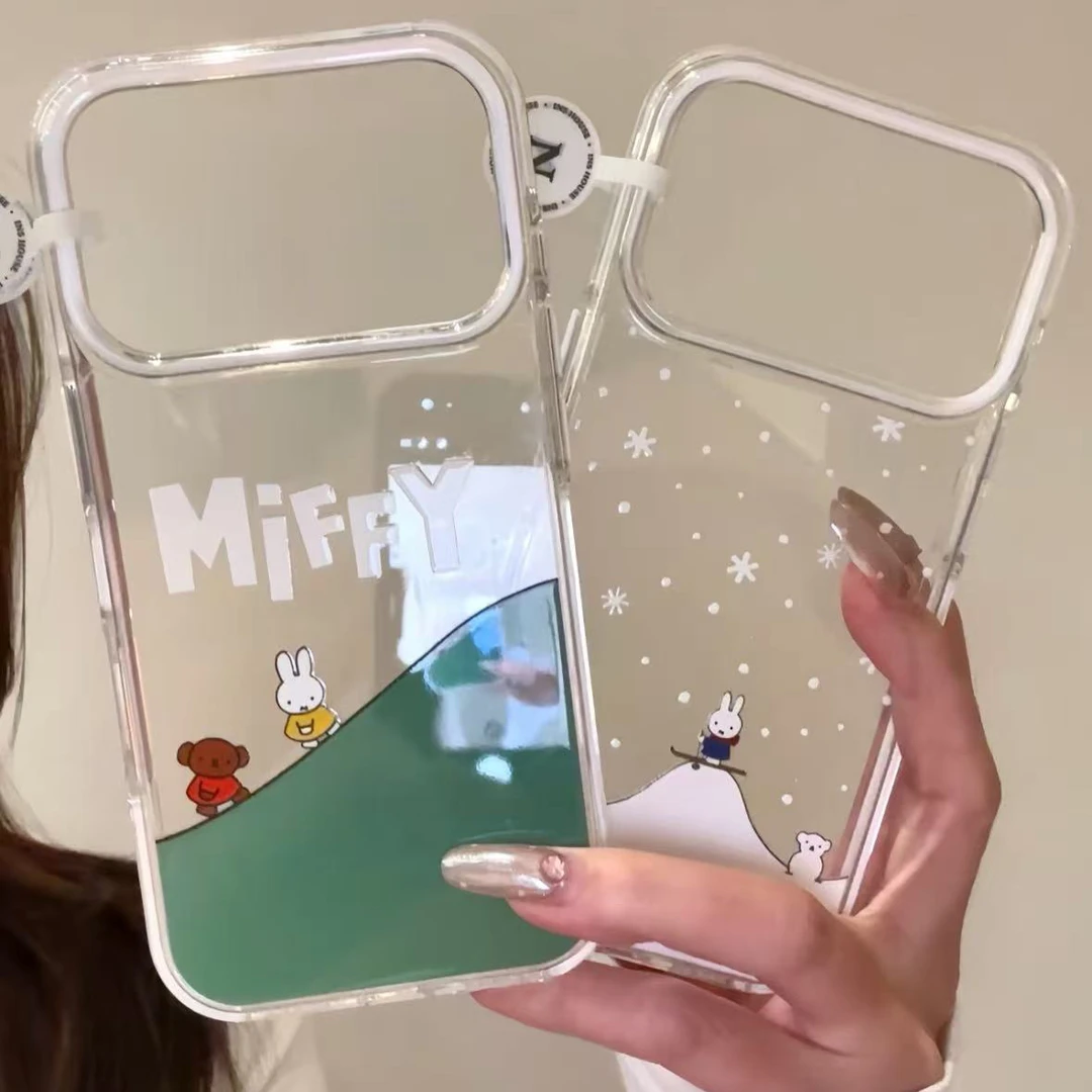 爬山米菲适用苹果17手机壳iPhone16Pro/12/15Pro女/14proMax