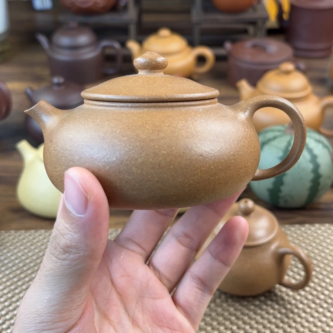 茶壶紫砂手工制作微瑕