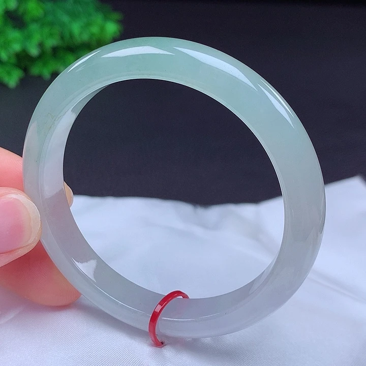 翡翠未镶嵌手镯56圈431548