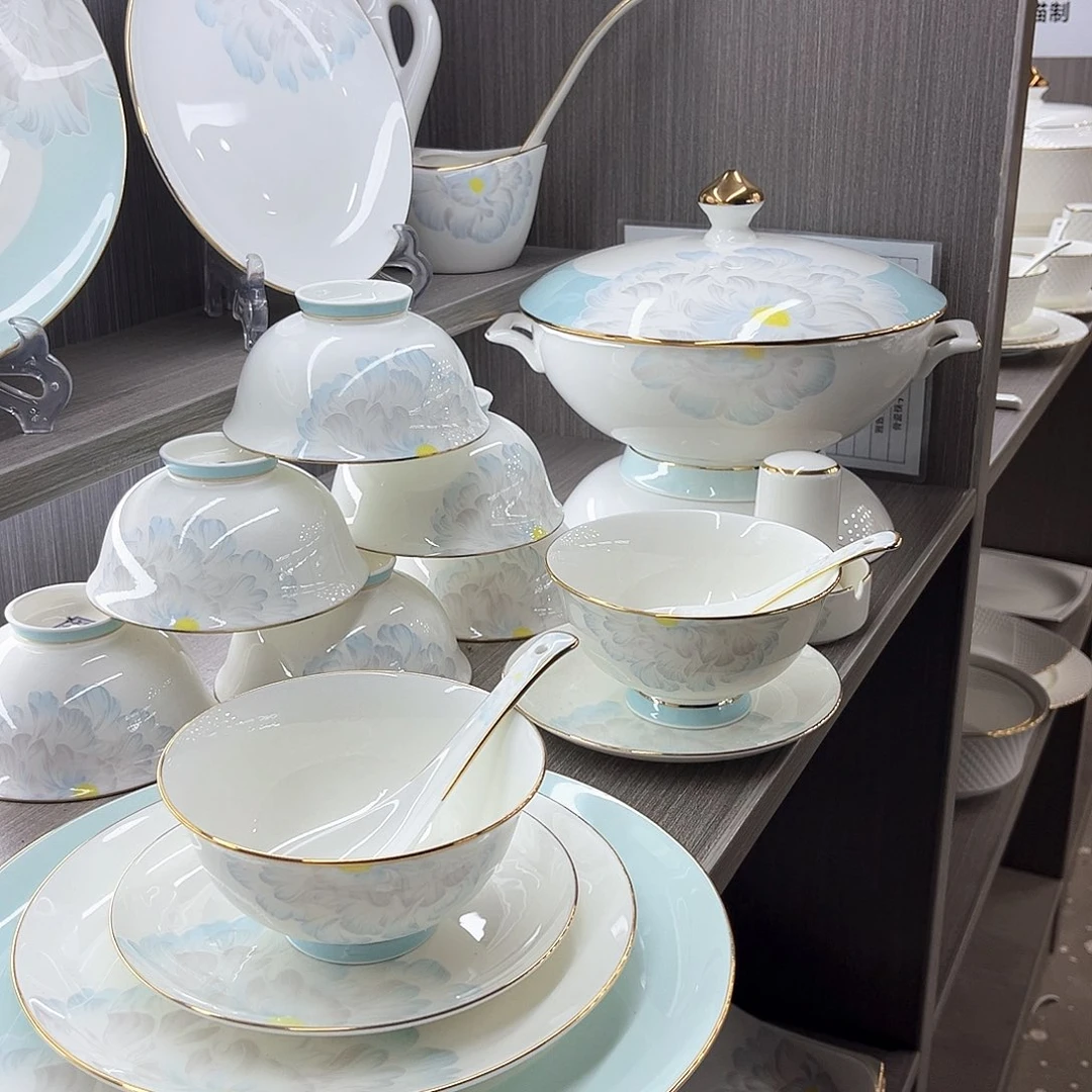 瓷心****契景德镇钻雅陶瓷餐具