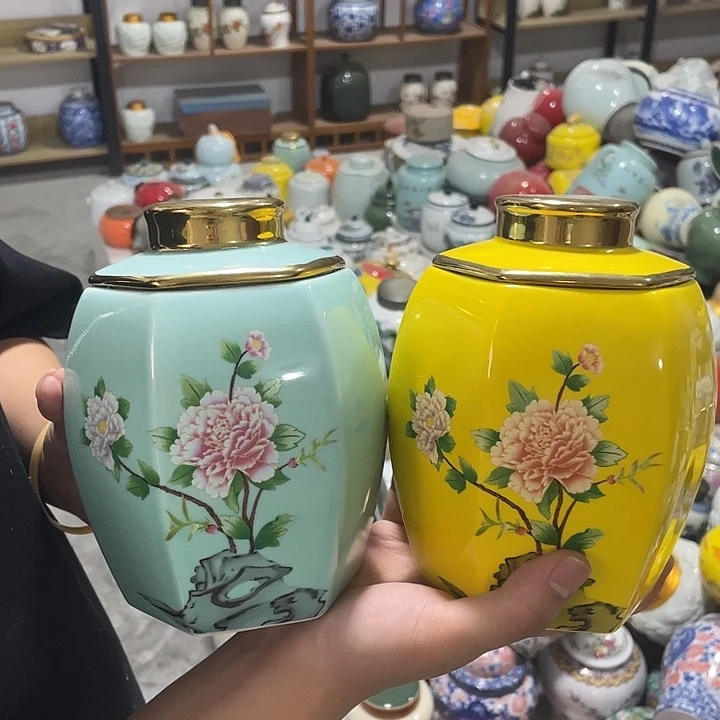陶瓷罐茶叶罐密封罐