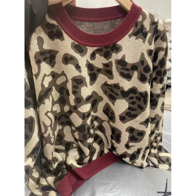 891.【圆领美拉德】高级气质针织女衫