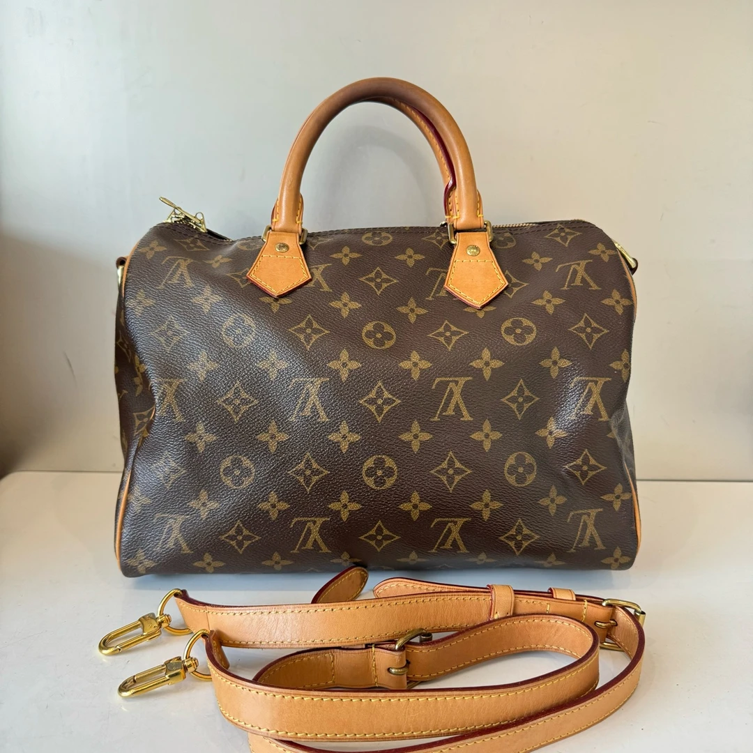 95新 LouisVuitton/路易威登 Lv speedy30  95新