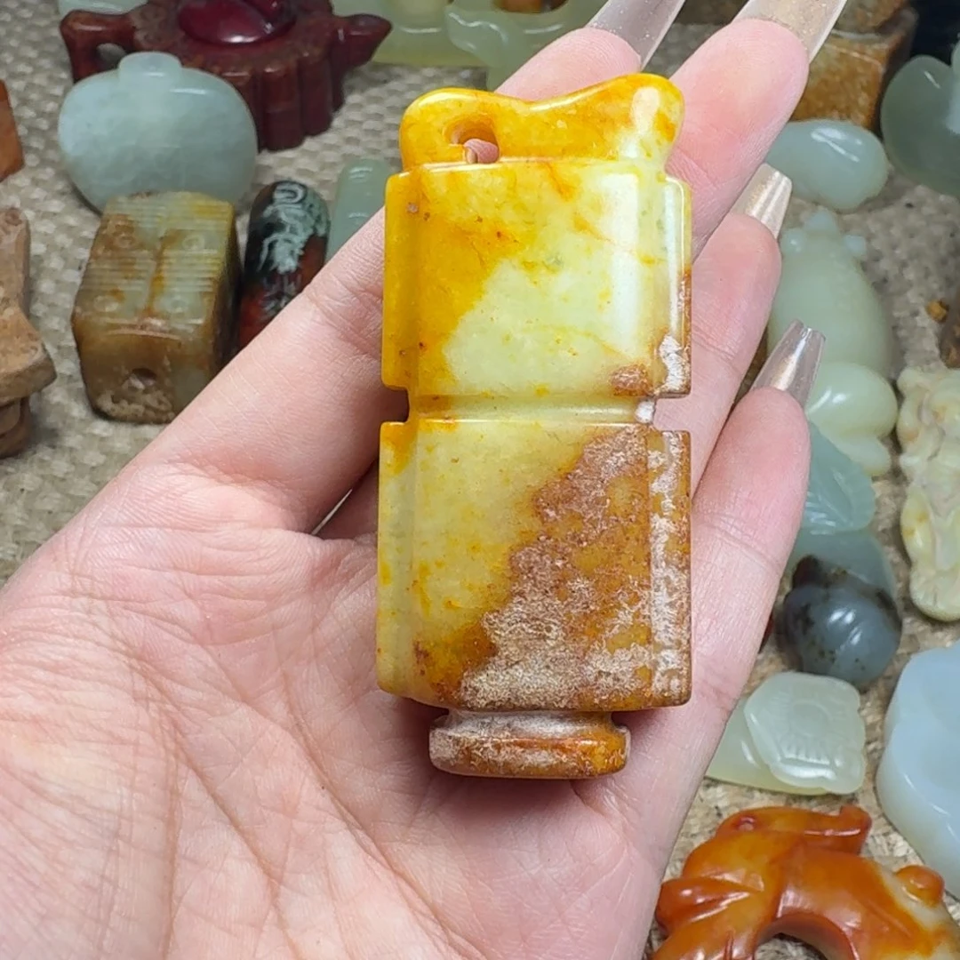 吊坠白玉菩提挂件