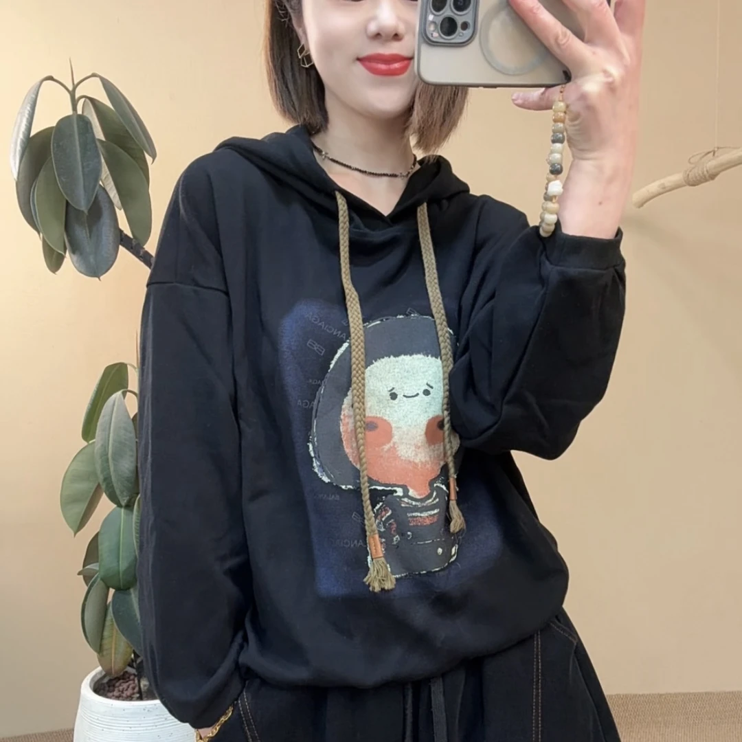 8092春季新款连帽卫衣