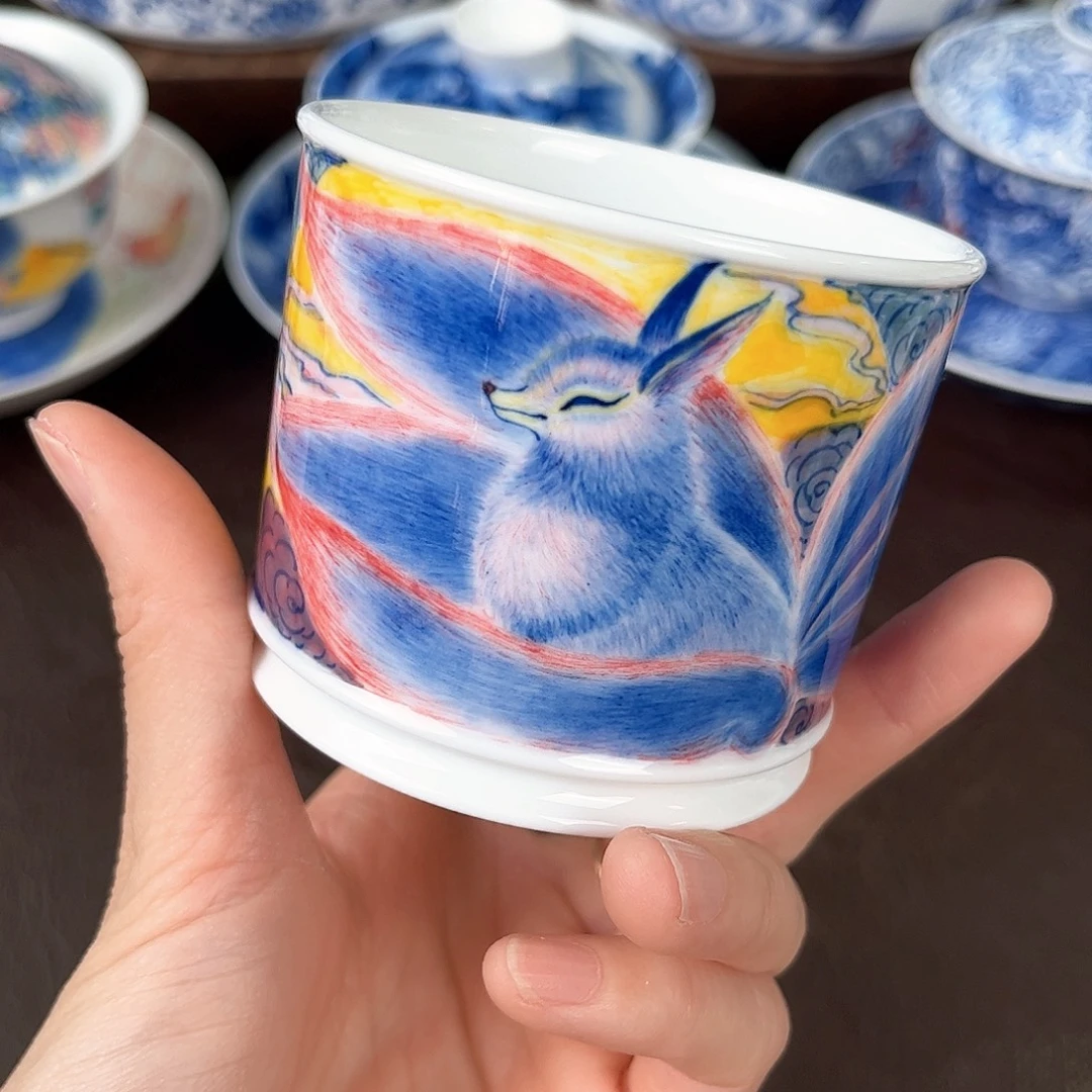 手绘高温瓷器瓷器