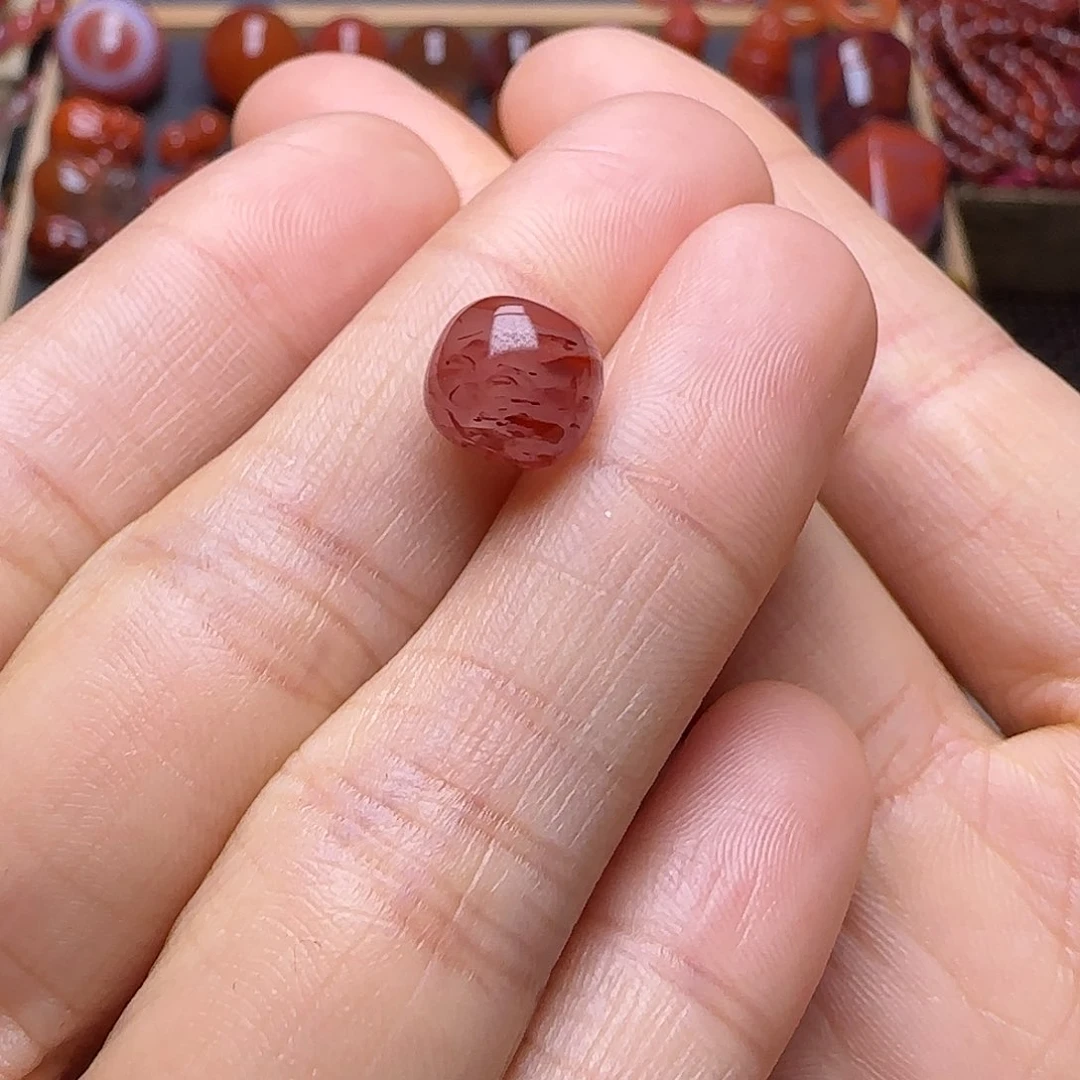 未镶嵌南红玛瑙珠宝奇石2*K