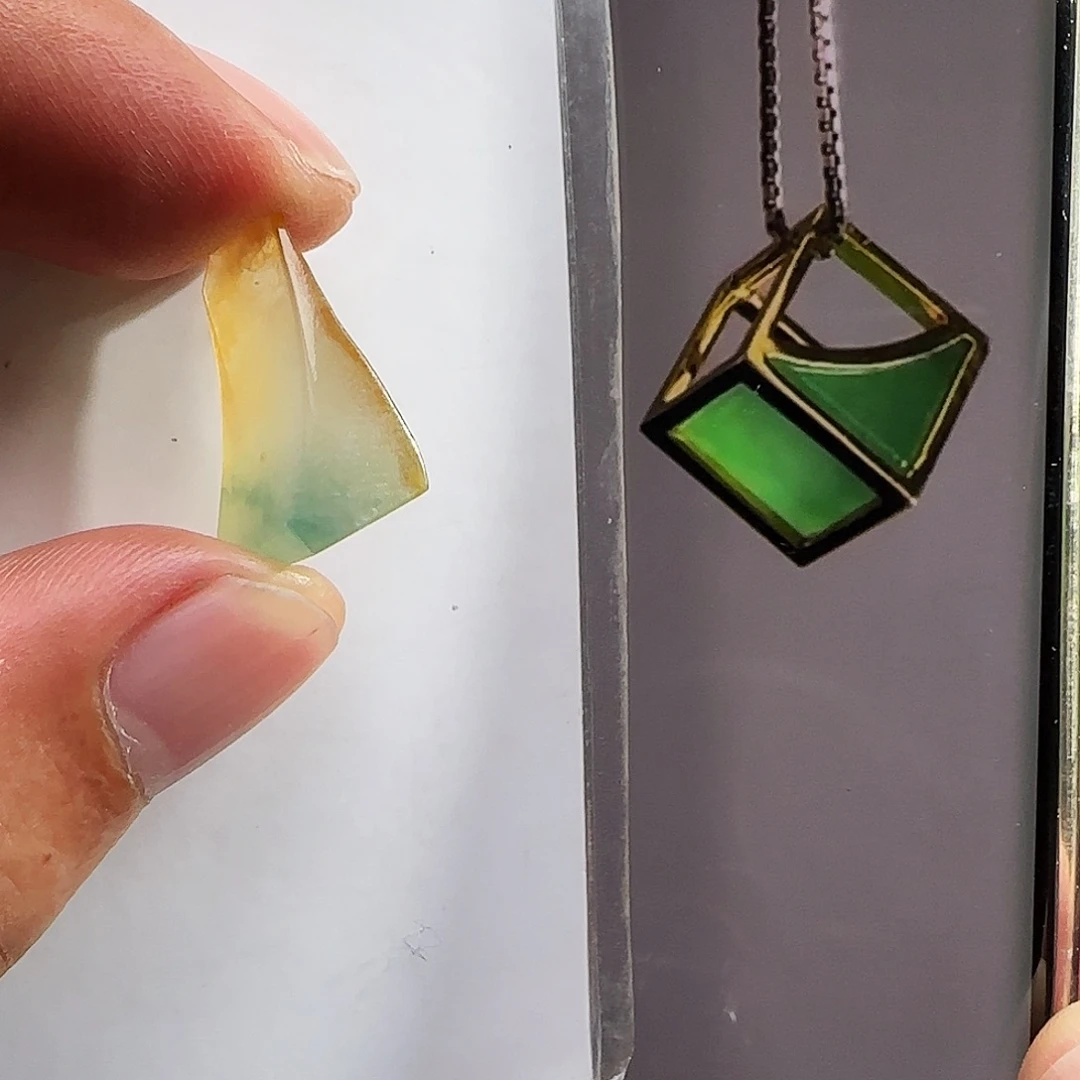 定制翡翠未镶嵌缅甸天然A货翡翠含老师工艺