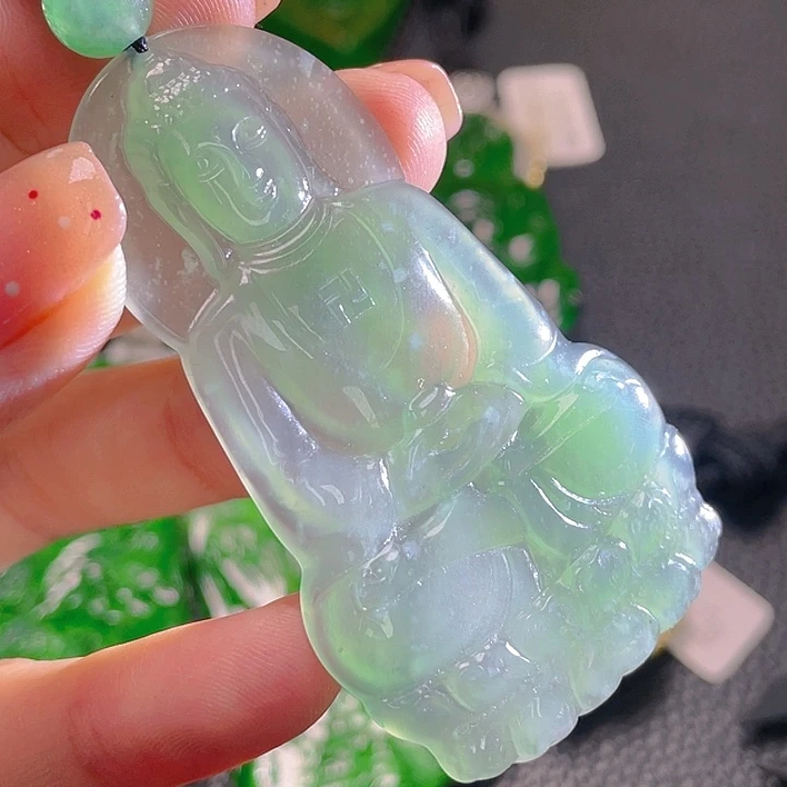 翡翠颈饰未镶嵌07，