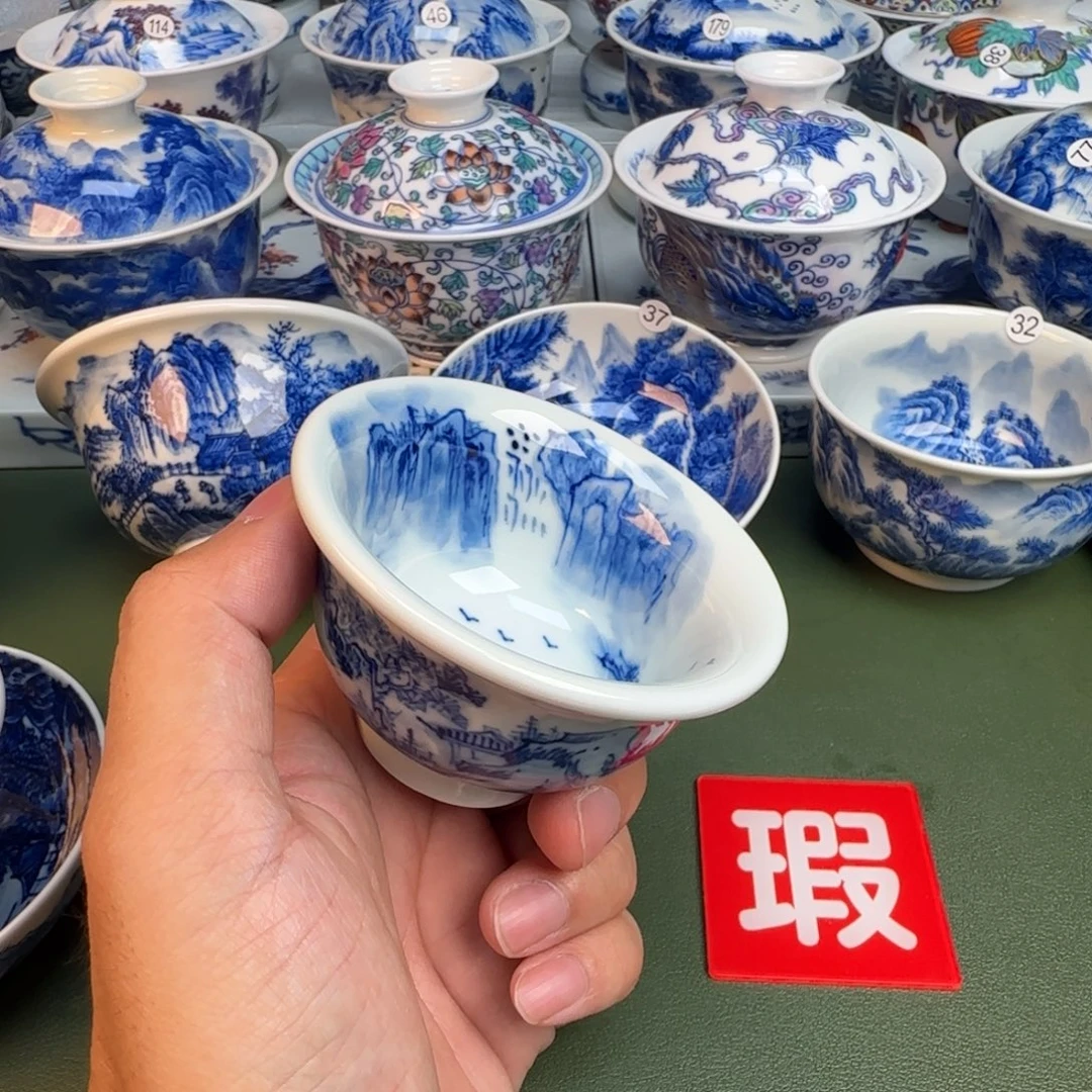 纯手工纯手绘茶具48