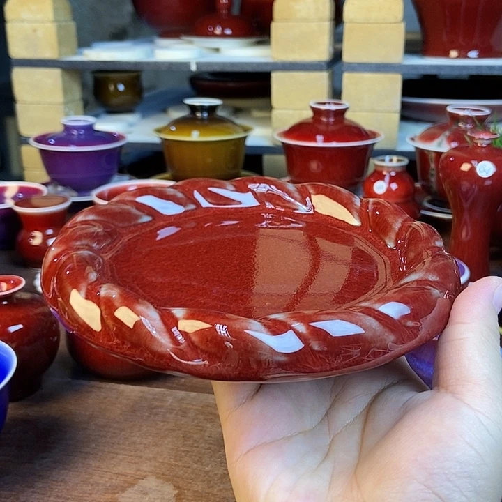 陶瓷景德镇名陶坊原矿郎红