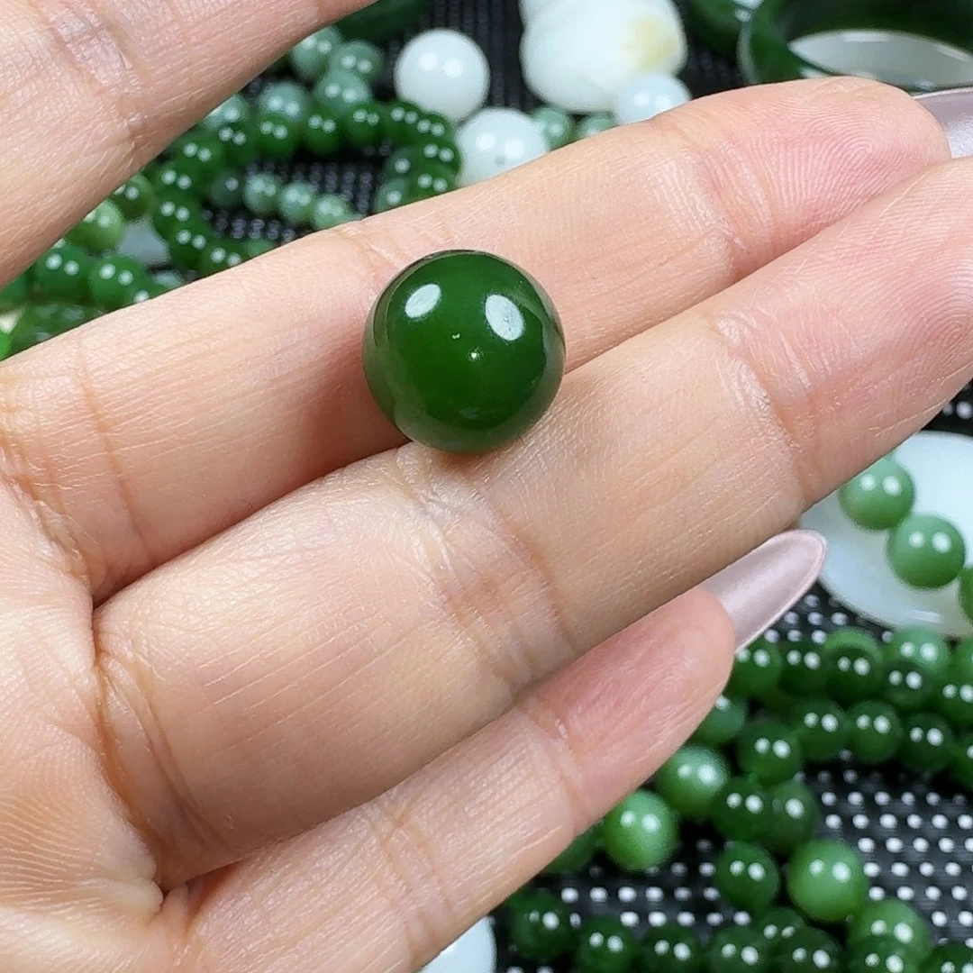 【闪购商品】颈饰未镶嵌和田玉（碧玉）单株12