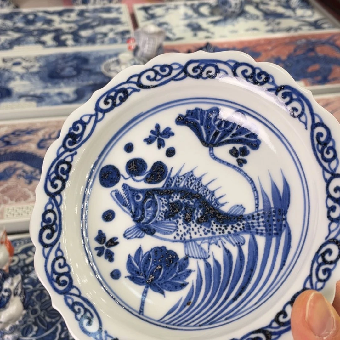 景德镇陶瓷手工手绘