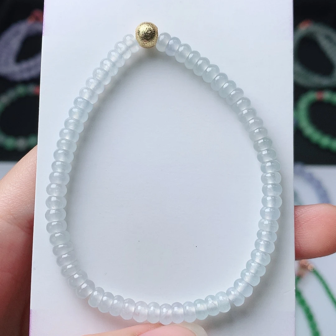 翡翠未镶嵌手链翡翠