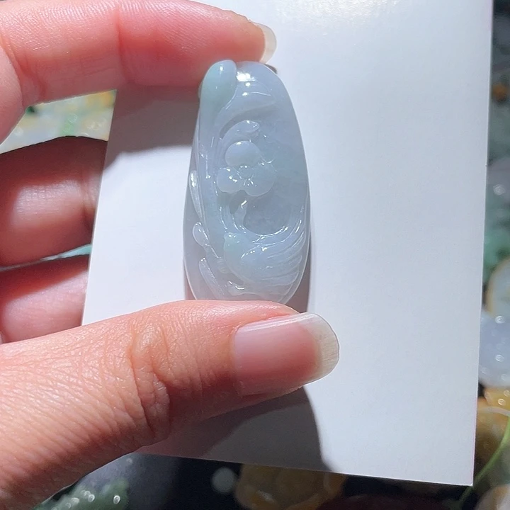 颈饰未镶嵌翡翠天