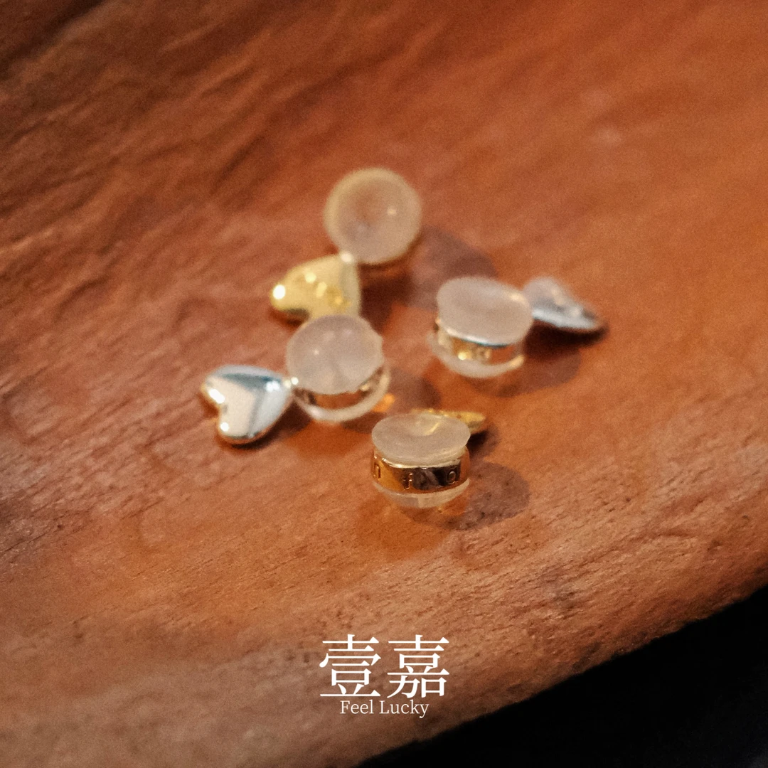 黄铜硅胶耳饰 壹嘉 黄铜硅胶耳饰 定制汉堡耳堵提升器耳塞(两对装