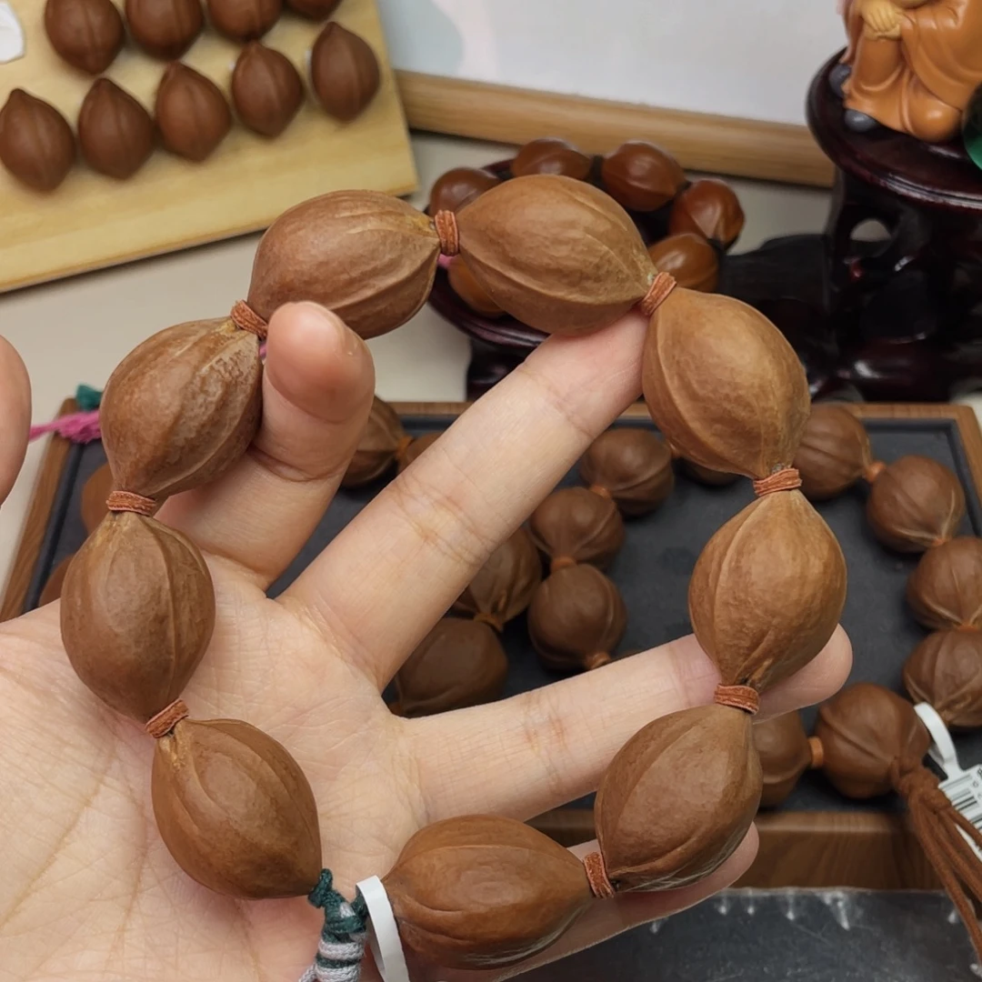 小***冯手串/手链橄榄核2231梅林铁核