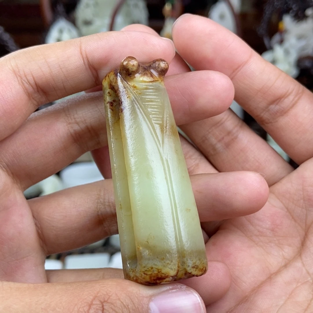 和田玉把件未镶嵌