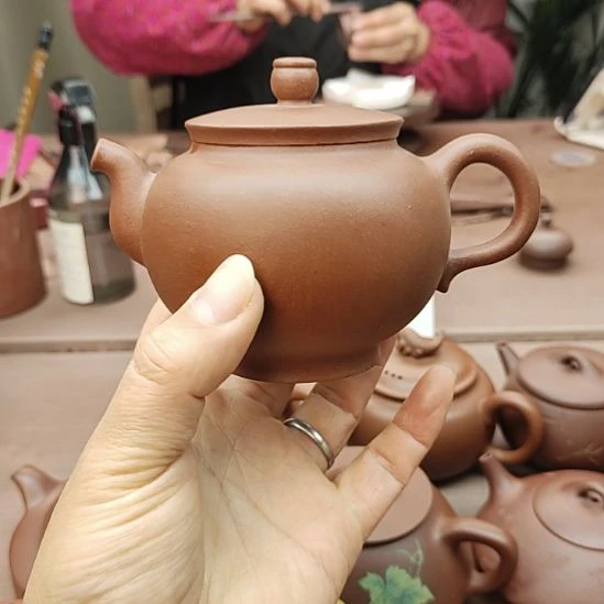 紫砂茶壶宜兴黄龙山原矿老清水