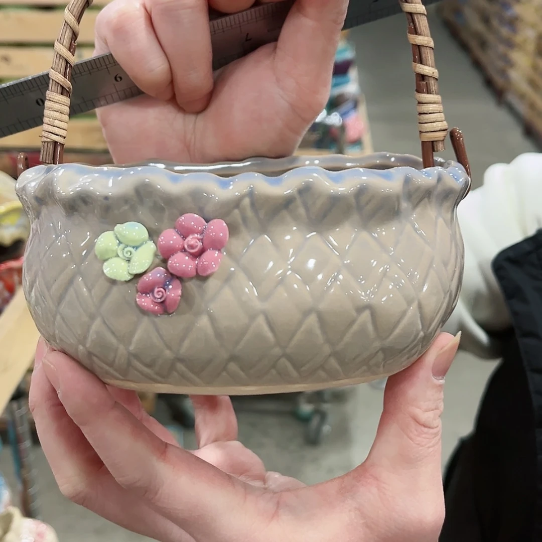 【闪购商品】陶瓷陶瓷多肉植物花盆