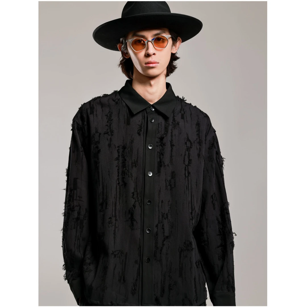 XIEIN写映 植绒提花套装长衬 022561003