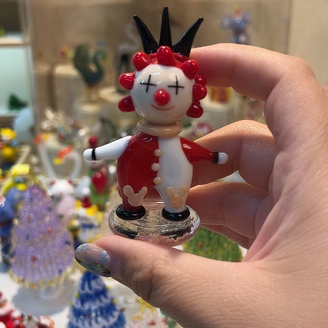 琉璃手工艺品小丑