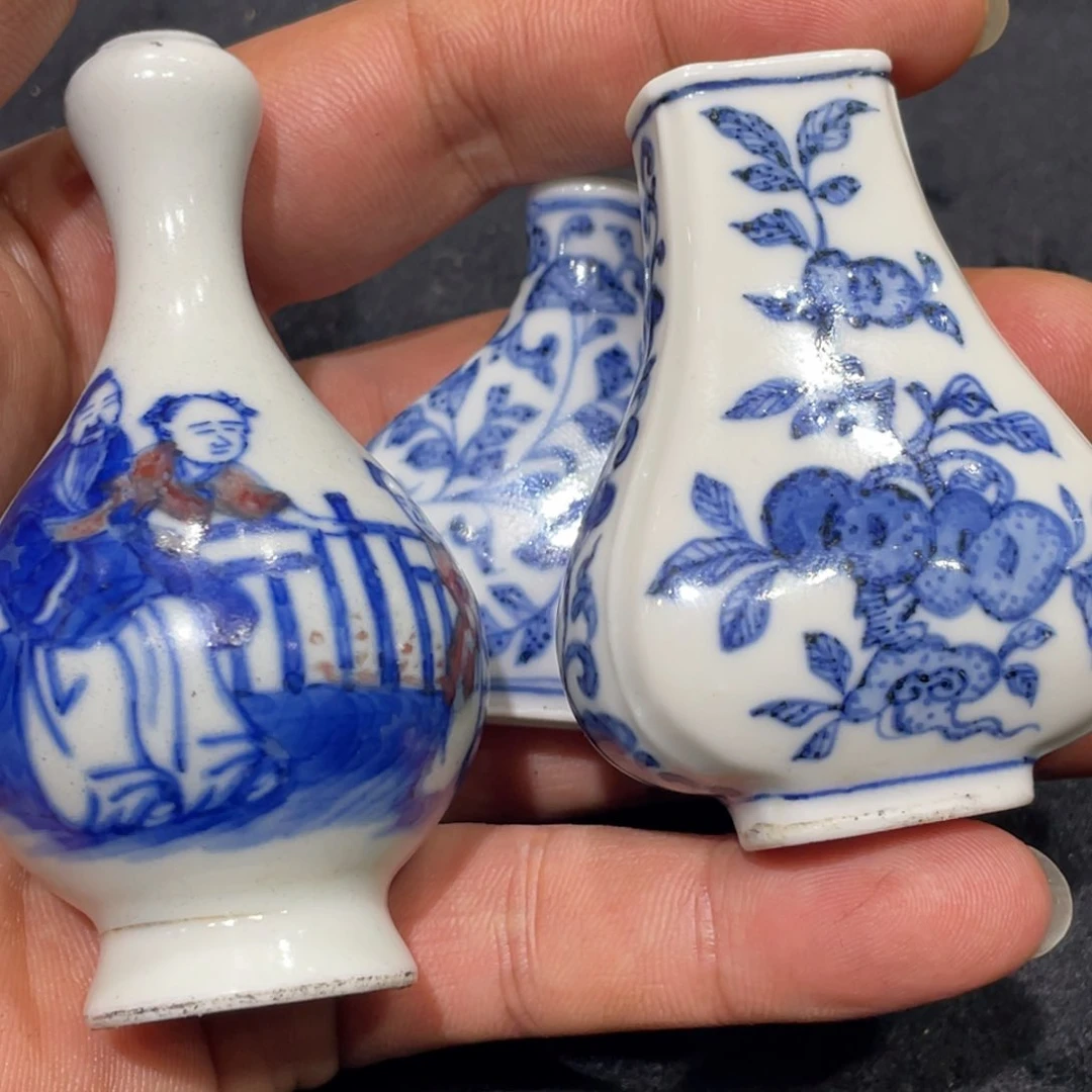 瓷片集*轩青花釉里红瓷片