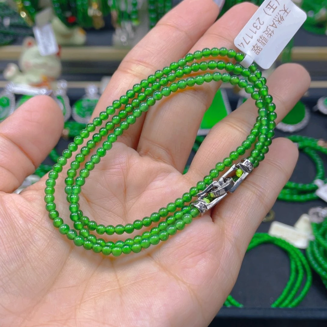 颈饰未镶嵌翡翠项链3