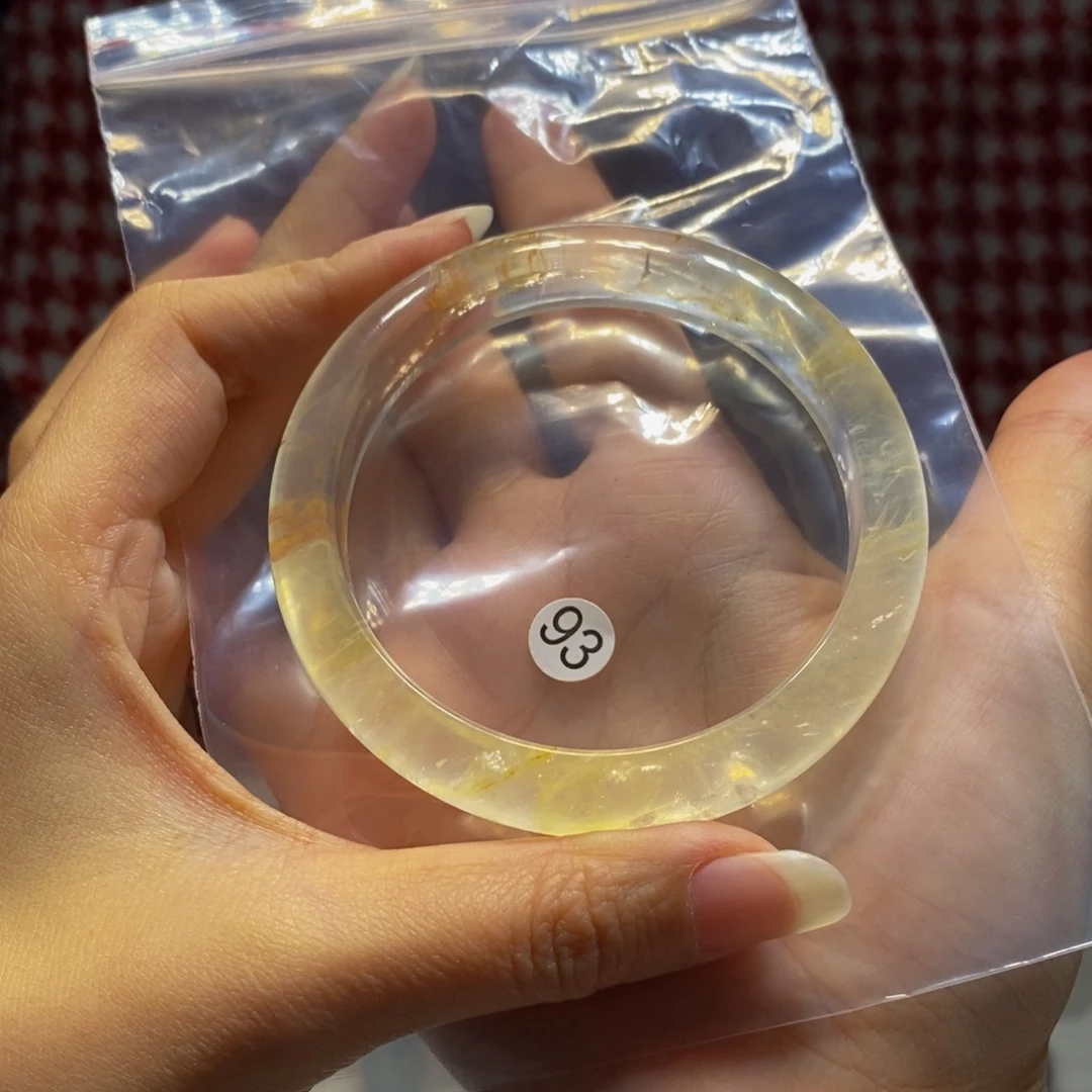 水晶手镯未镶嵌手镯61