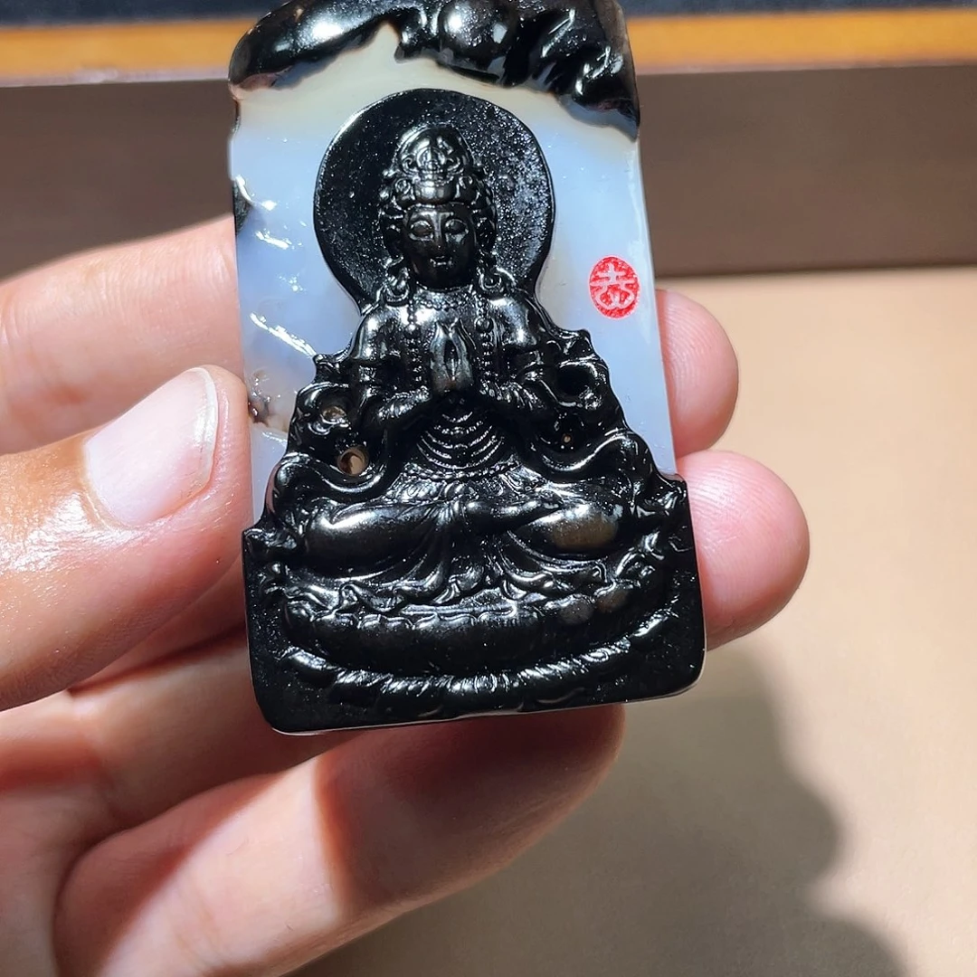 和田玉颈饰未镶嵌A7