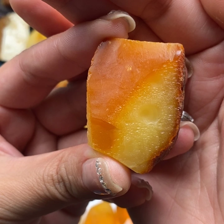 别***.定制琥珀未镶嵌蜜蜡