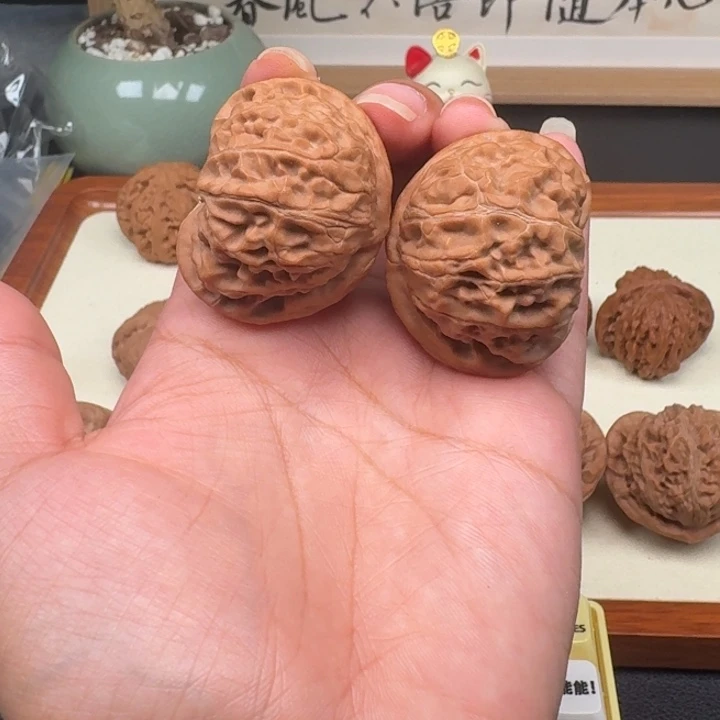 文玩核桃把件肉包子宫灯40