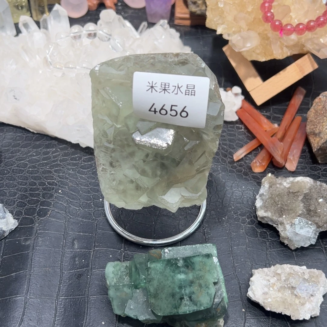 簪***月水晶珠宝半成品未镶嵌