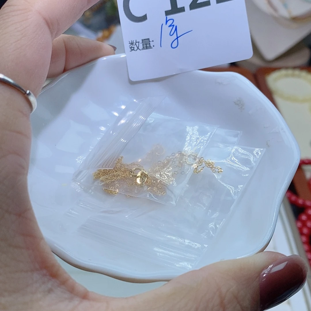 水晶珠宝半成品银S925镶嵌C122