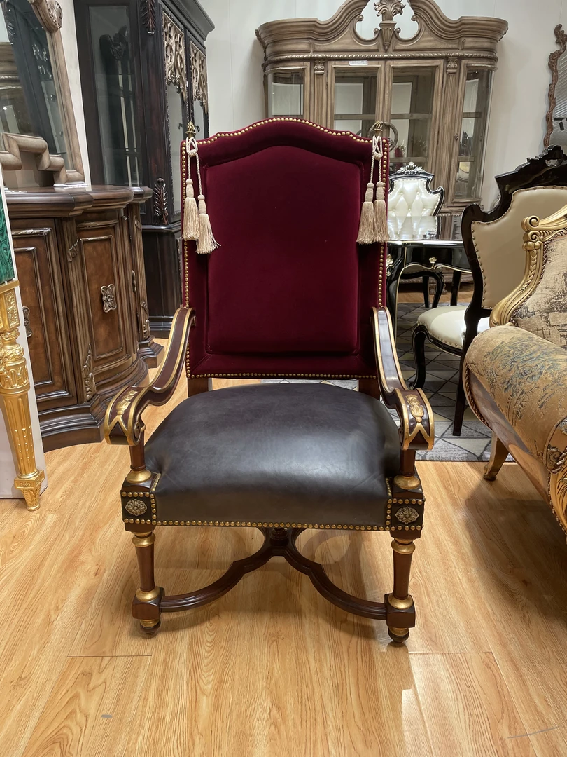 英式家具  宾塞   YZ-WB066   将军椅         68*70*125