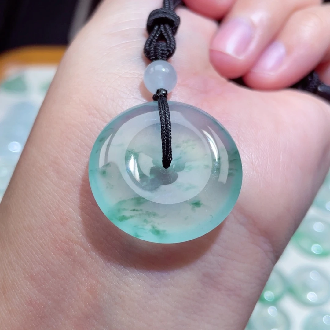 颈饰未镶嵌翡翠扣子