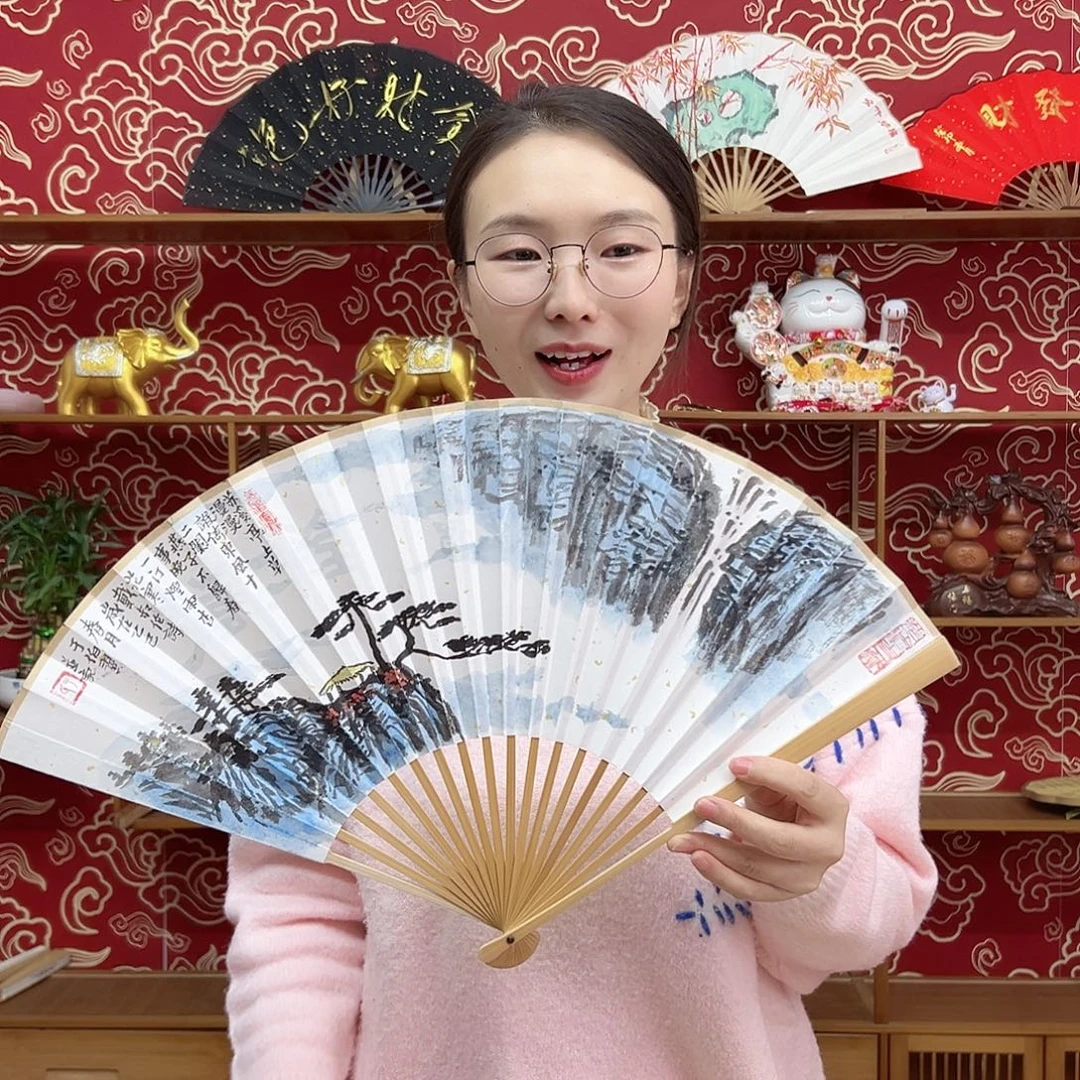 书法书法 95寸玉竹 手写手绘 默认粘好