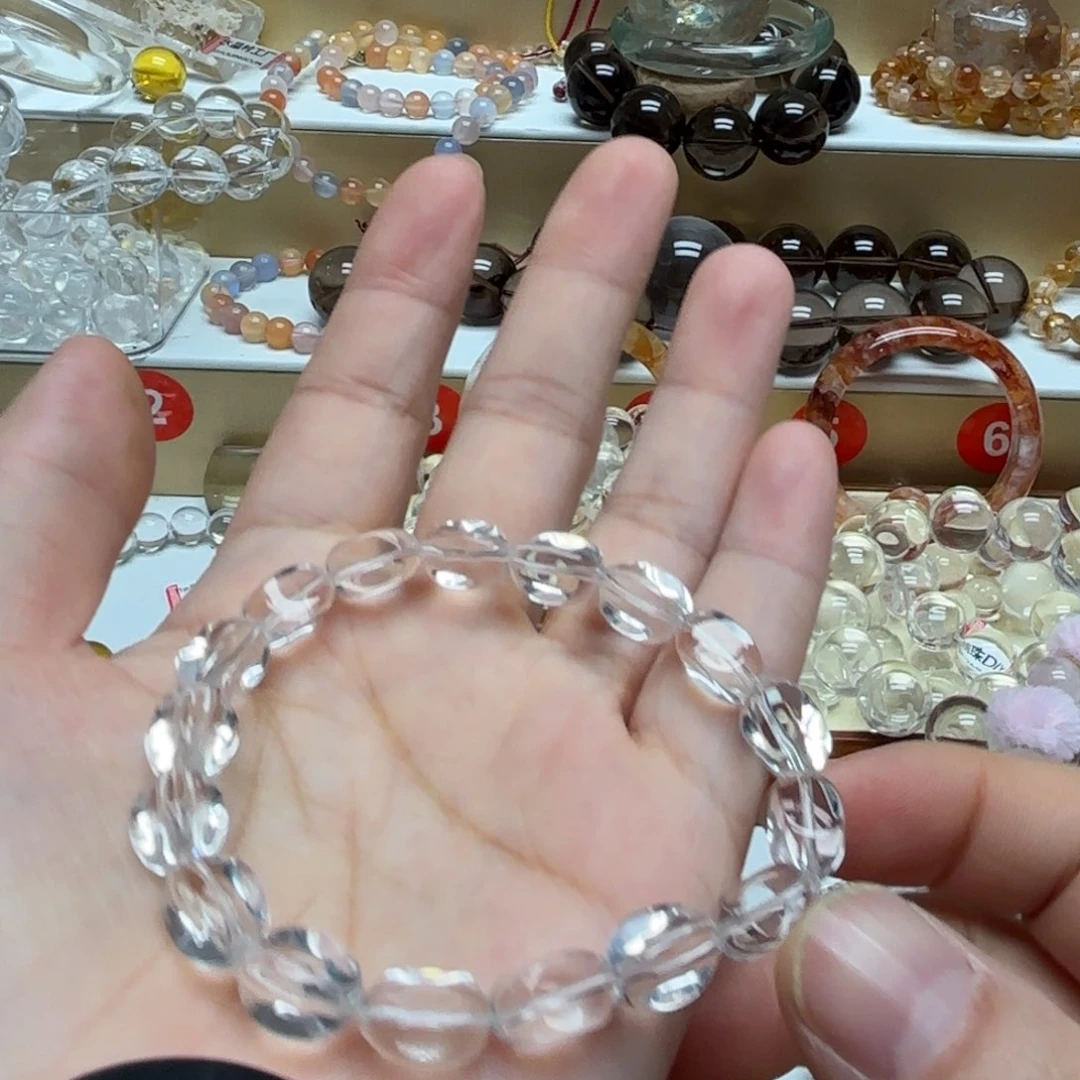 无非金属白糖豆手串