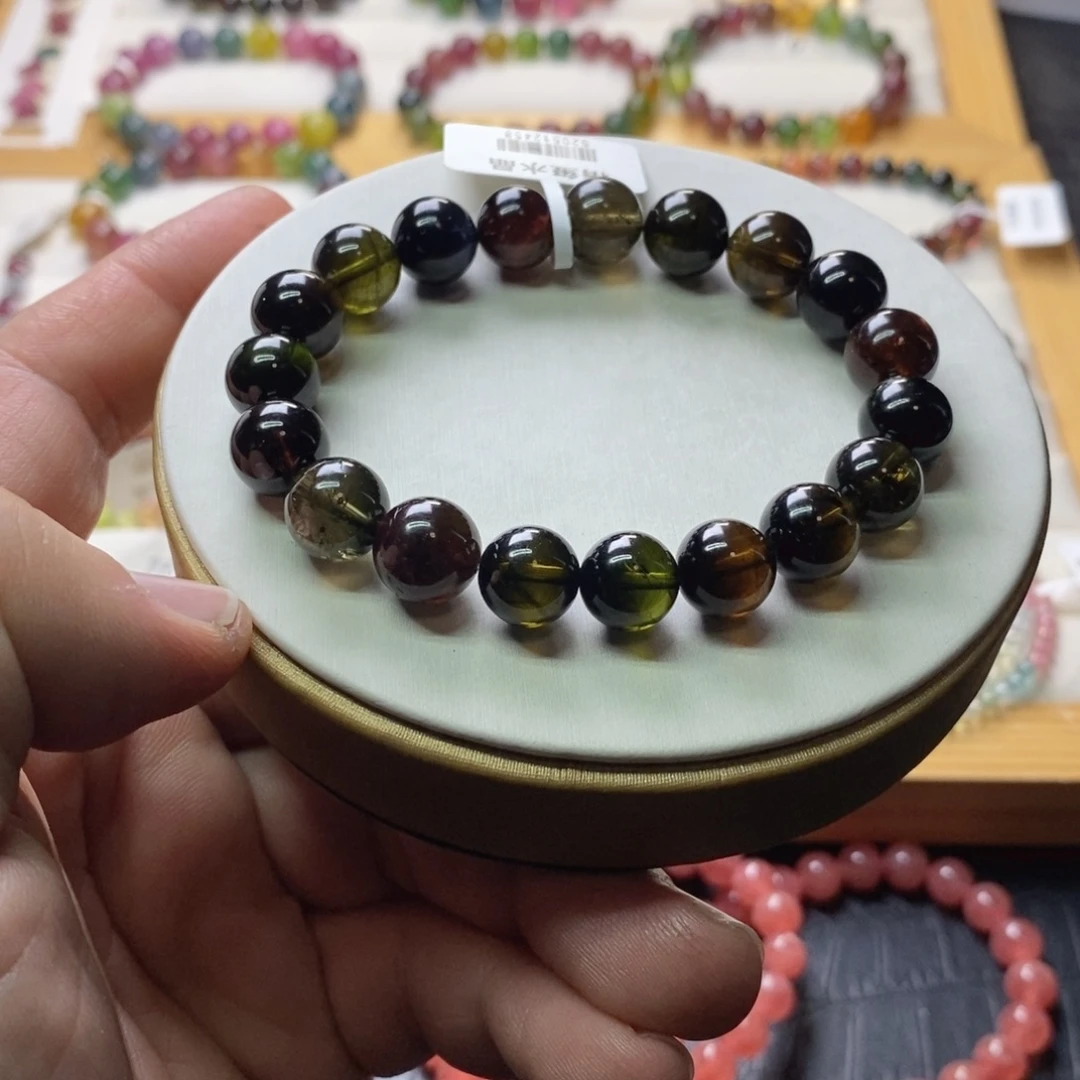 碧玺未镶嵌碧玺手链