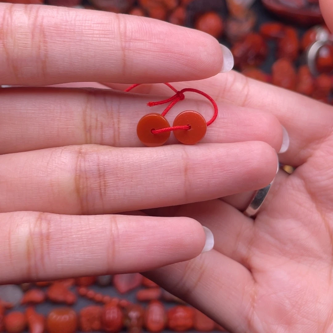 南红玛瑙未镶嵌配饰8✖️2➕