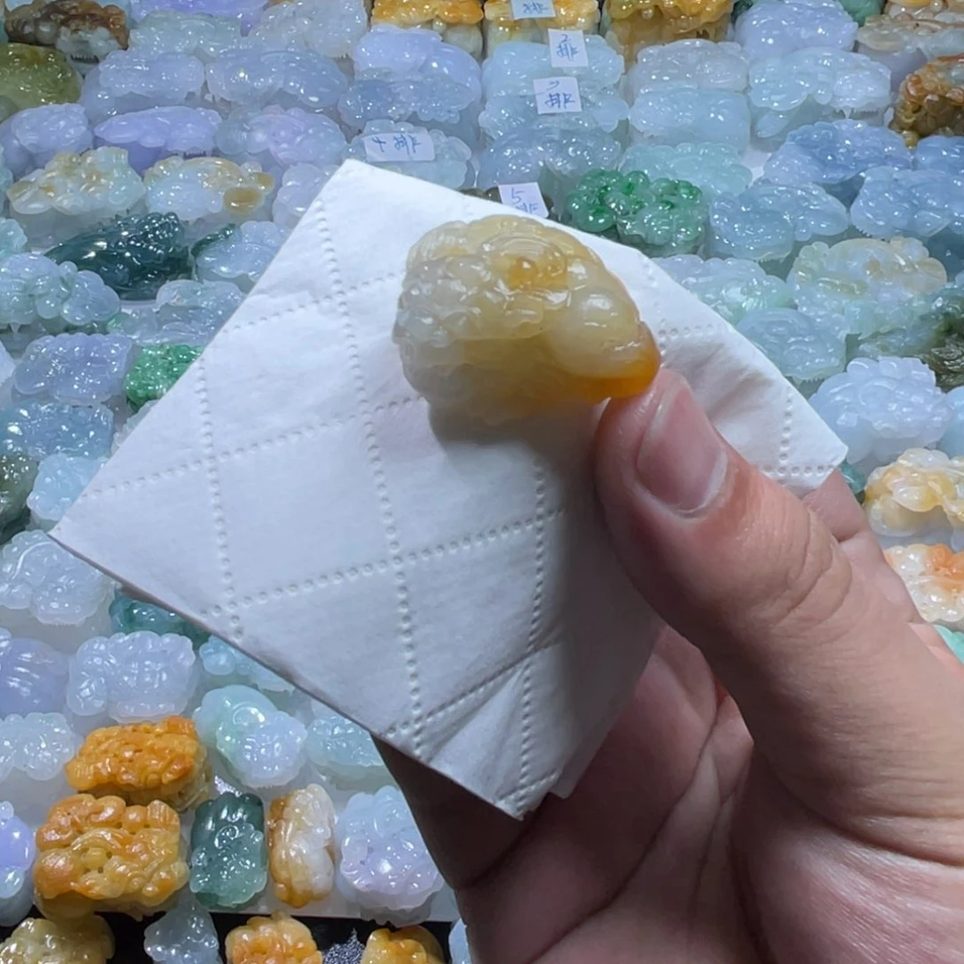 定制翡翠未镶嵌天然