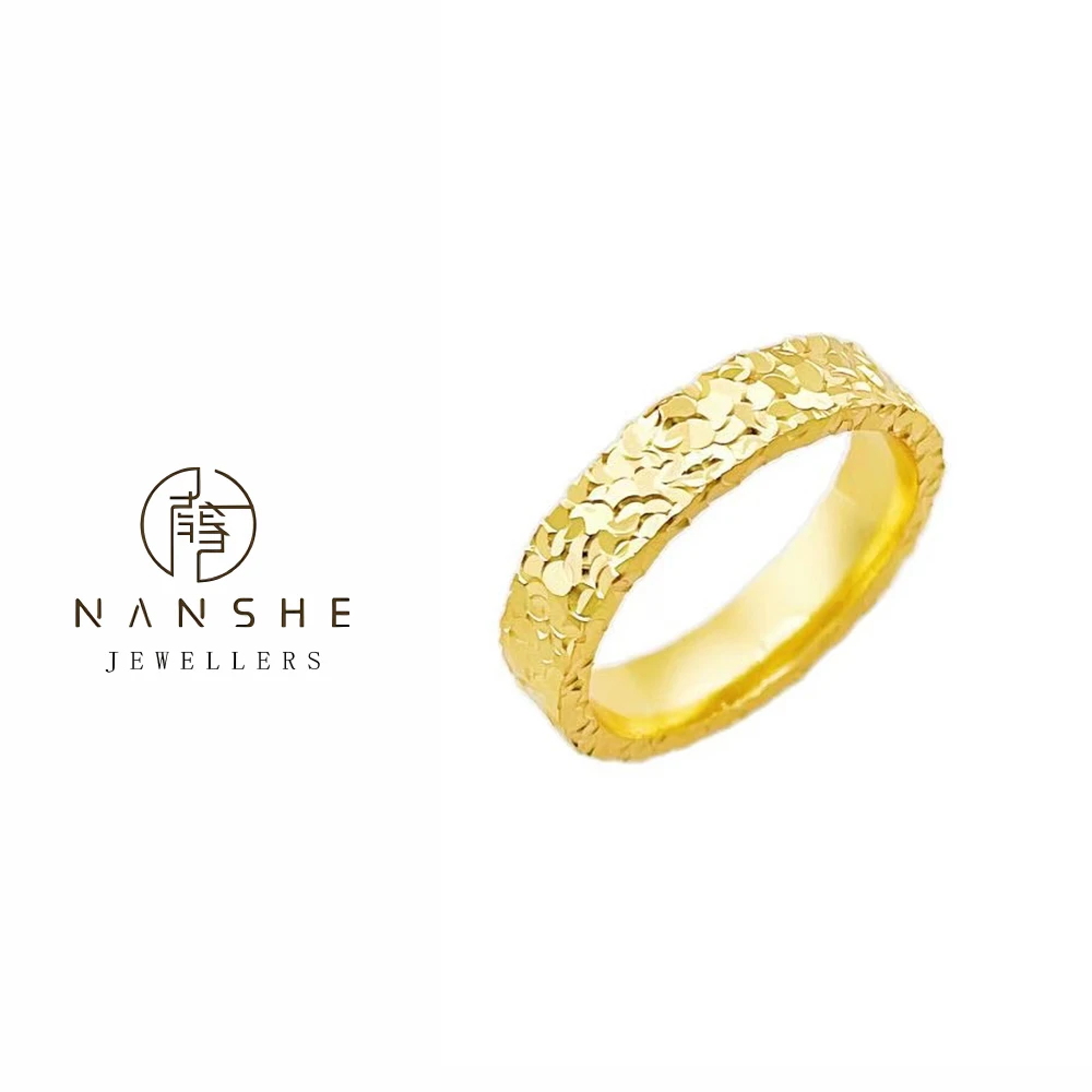 NANSHE/南奢 碎冰冰戒指简约