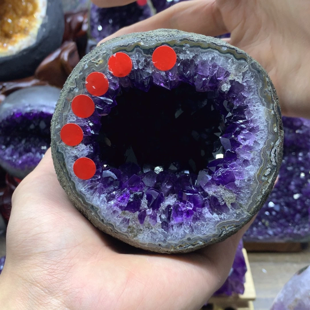 紫晶大型摆件（非配饰）未镶嵌