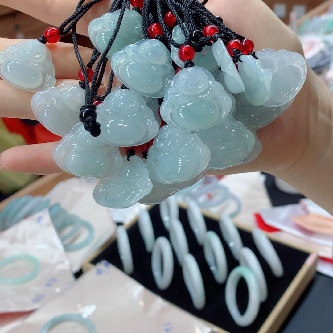 颈饰未镶嵌翡翠多样性发1