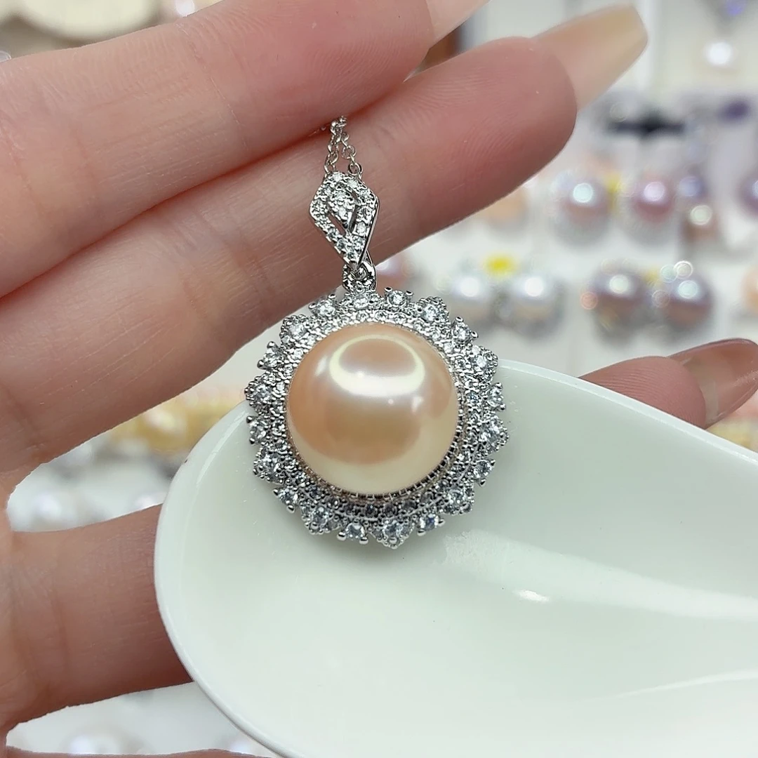 颈饰淡水珍珠合金