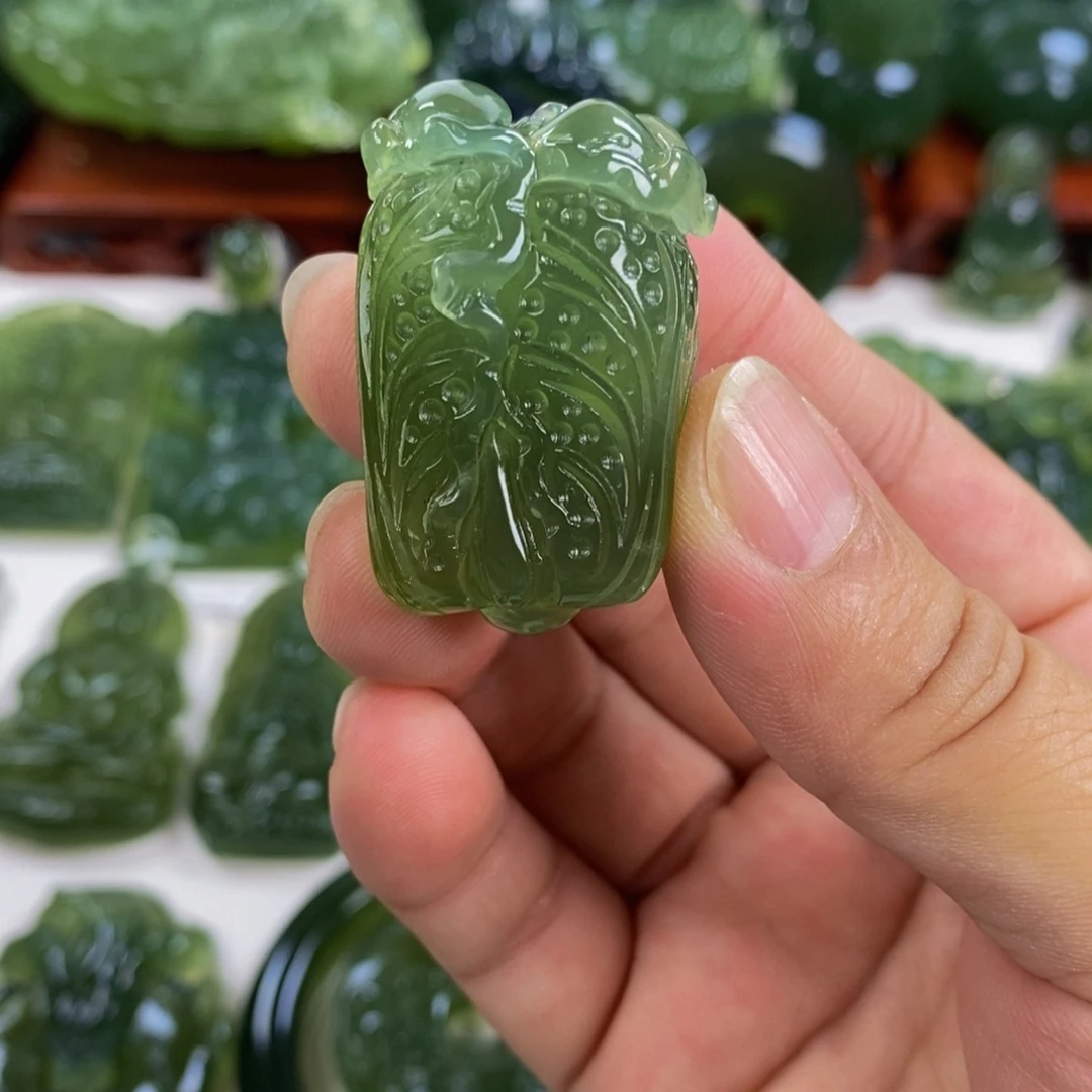 未镶嵌岫玉挂件挂件