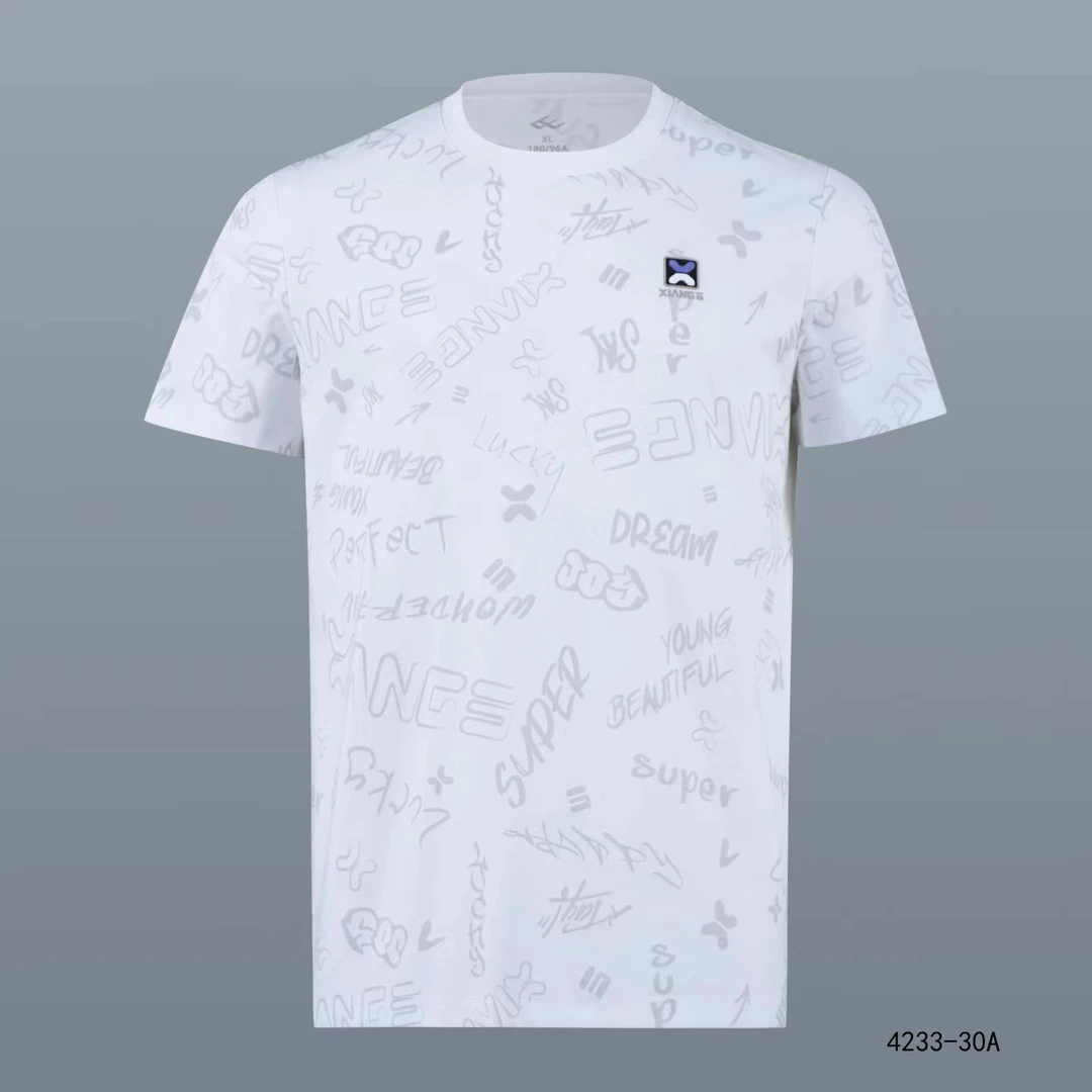 向尚运动男士短袖卡6212白6211