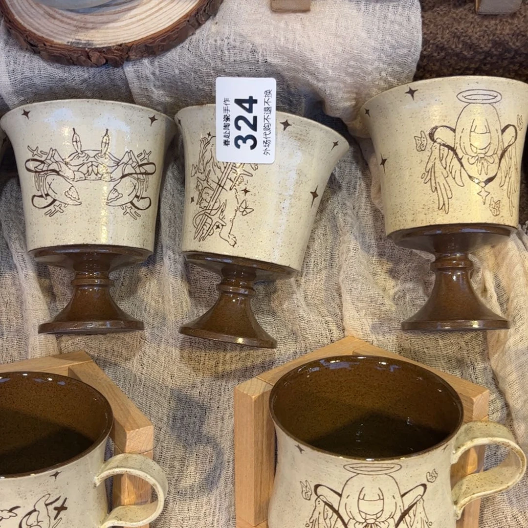 大***仔陶摆件324陶瓷陶瓷同学