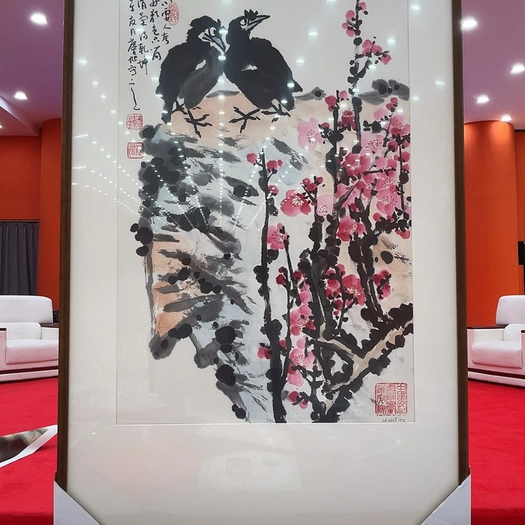 油画二郎老师展览原作
