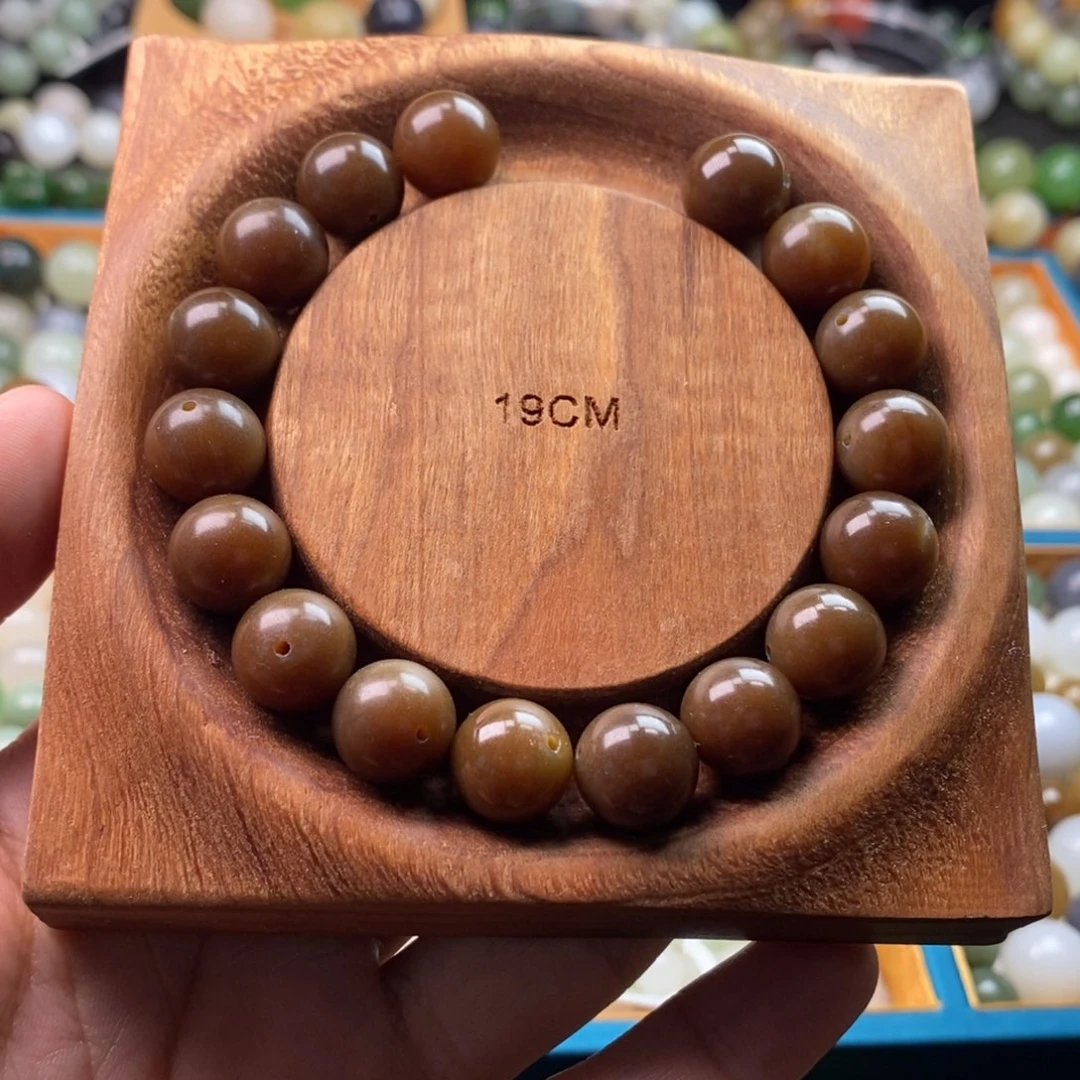 和田玉未镶嵌单珠@**哥卡12糖料